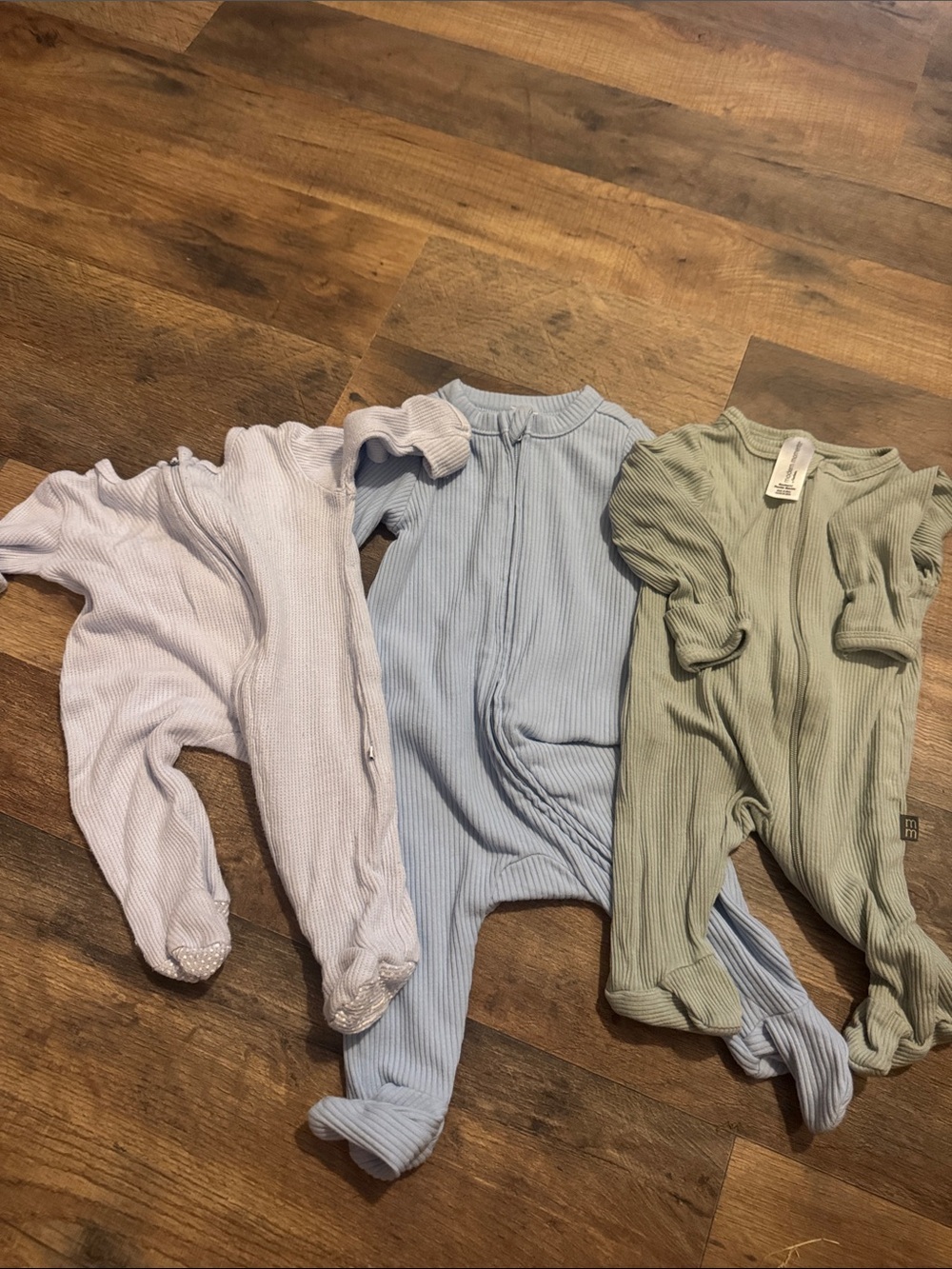 Caden Lane - modern moments- old navy lot of three sleepers Nb-0-3